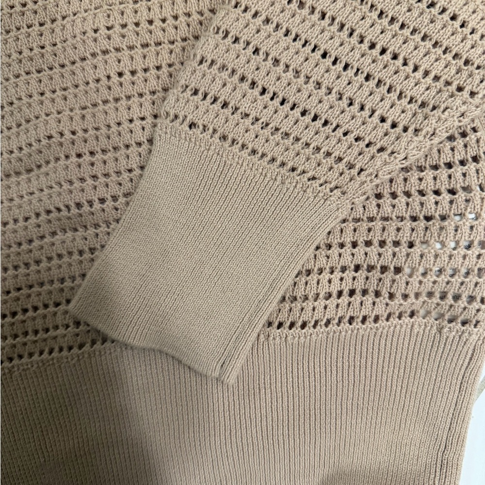 Varley Women's Beige Knit Sweater - Picture 8 of 8